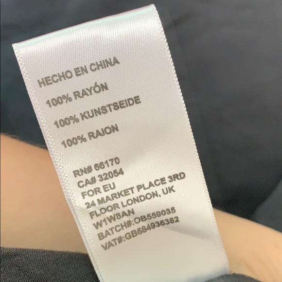 Silence + Noise Grey Waterfall Cardigan 1283CH3 - Picture 6 of 6